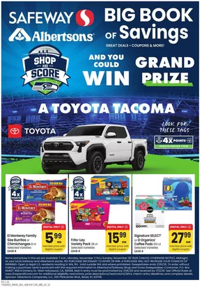 Albertsons catalogue | Albertsons - Seattle - BBS | 2025-11-03T00:00:00.000Z - 2025-11-30T00:00:00.000Z
