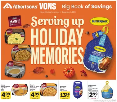 Albertsons catalogue in Long Beach CA | Albertsons - SoCal - BBS | 2025-11-05T00:00:00.000Z - 2025-12-02T00:00:00.000Z