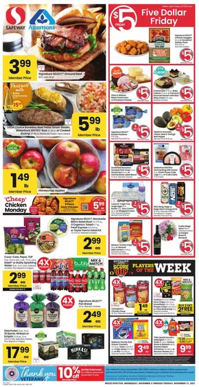 Albertsons catalogue | Weekly Ad - Albertsons - Portland | 2025-11-05T00:00:00.000Z - 2025-11-11T00:00:00.000Z