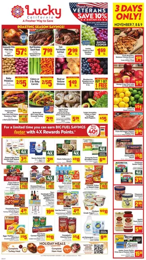Lucky Supermarkets catalogue in Santa Clara CA | Weekly | 2025-11-05T00:00:00.000Z - 2025-11-11T00:00:00.000Z