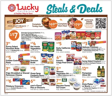 Lucky Supermarkets catalogue in Hayward CA | Online Savings Guide | 2025-11-05T00:00:00.000Z - 2025-12-02T00:00:00.000Z