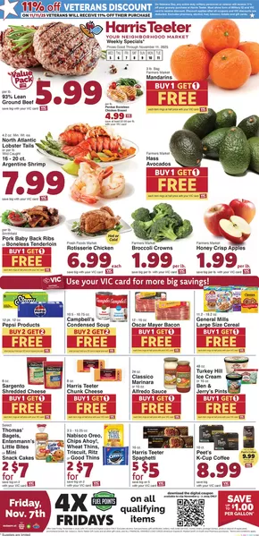Harris Teeter catalogue in Stallings NC | New offers to discover | 2025-11-05T00:00:00.000Z - 2025-11-11T00:00:00.000Z