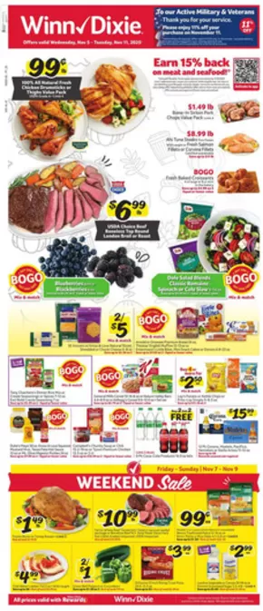 Winn Dixie catalogue in Apache Junction AZ | Great offer for all customers | 2025-11-05T00:00:00.000Z - 2025-11-11T00:00:00.000Z