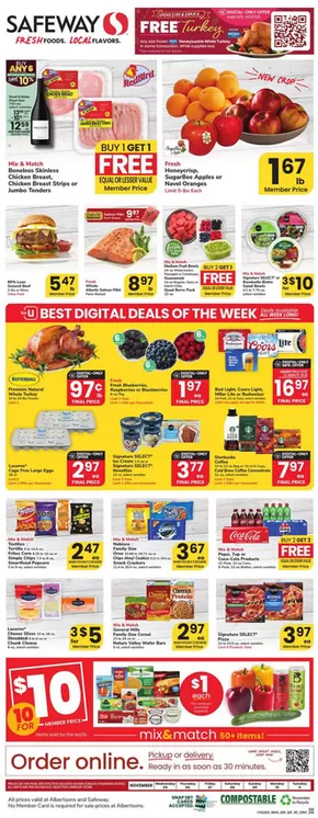 Safeway catalogue | Weekly Ad - Safeway - Denver | 2025-11-05T00:00:00.000Z - 2025-11-11T00:00:00.000Z