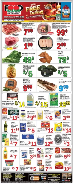 Food Bazaar catalogue in Lubbock TX | Food Bazaar weekly ad | 2025-11-06T00:00:00.000Z - 2025-11-12T00:00:00.000Z
