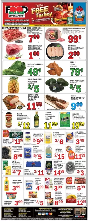 Food Bazaar catalogue in Lubbock TX | Offers for bargain hunters | 2025-11-06T00:00:00.000Z - 2025-11-12T00:00:00.000Z