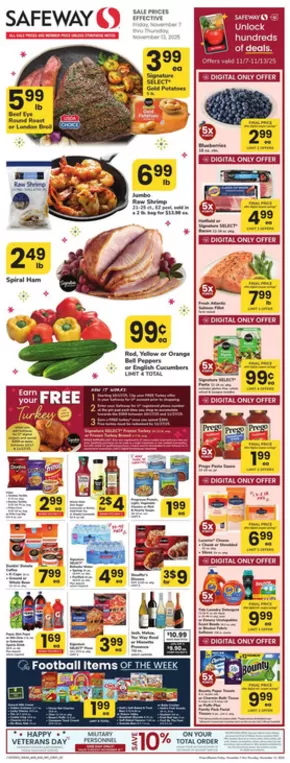 Safeway catalogue in Reston VA | Great discounts on selected products | 2025-11-07T00:00:00.000Z - 2025-11-13T00:00:00.000Z