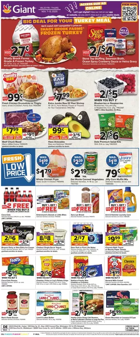 Giant Food catalogue in Capitol Heights MD | Weekly Circular | 2025-11-07T00:00:00.000Z - 2025-11-13T00:00:00.000Z