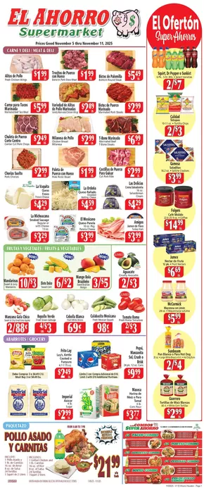 El Ahorro catalogue in Lubbock TX | Great offer for all customers | 2025-11-05T00:00:00.000Z - 2025-11-11T00:00:00.000Z