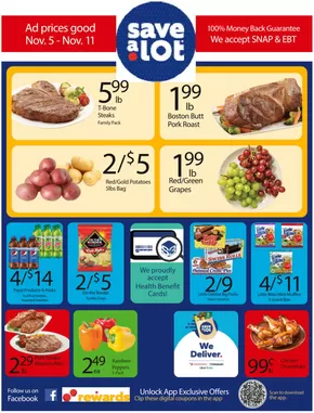 Save a Lot catalogue | Current deals and offers | 2025-11-05T00:00:00.000Z - 2025-11-11T00:00:00.000Z