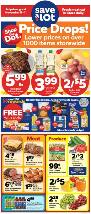 Save a Lot catalogue | Great discounts on selected products | 2025-11-05T00:00:00.000Z - 2025-11-11T00:00:00.000Z