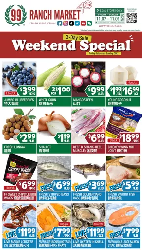 99 Ranch catalogue | 99 ranch Weekend Special | 2025-11-07T00:00:00.000Z - 2025-11-09T00:00:00.000Z