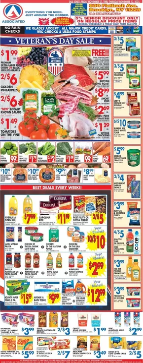 Associated catalogue in Bayonne NJ | Offers for bargain hunters | 2025-11-07T00:00:00.000Z - 2025-11-13T00:00:00.000Z