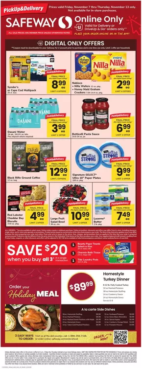Safeway catalogue in Oolitic IN | Safeway - Eastern - SP | 2025-11-07T00:00:00.000Z - 2025-11-13T00:00:00.000Z