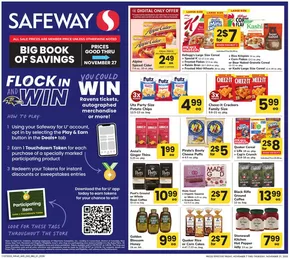 Safeway catalogue in Oolitic IN | Safeway - Eastern - BBS | 2025-11-07T00:00:00.000Z - 2025-11-27T00:00:00.000Z