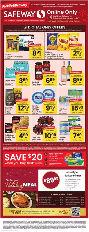 Safeway catalogue in Oolitic IN | Special offers for you | 2025-11-07T00:00:00.000Z - 2025-11-13T00:00:00.000Z