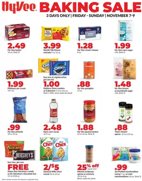 Hy-Vee catalogue in Oolitic IN | Current deals and offers | 2025-11-07T00:00:00.000Z - 2025-11-09T00:00:00.000Z