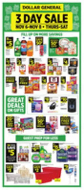 Dollar General catalogue in Tabor City NC | Wide range of offers | 2025-11-02T00:00:00.000Z - 2025-11-08T00:00:00.000Z
