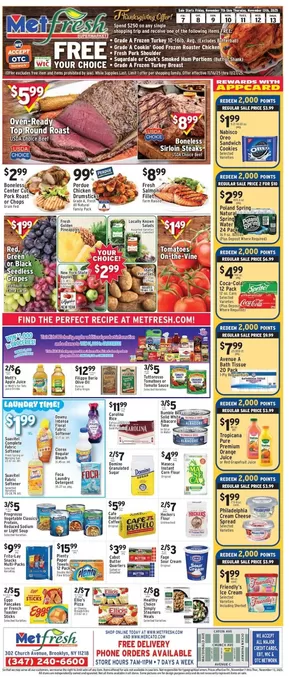 Met Foodmarkets catalogue in Lantana FL | Top deals and discounts | 2025-11-07T00:00:00.000Z - 2025-11-13T00:00:00.000Z