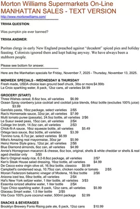 Morton Williams catalogue in Jasper AL | Top offers for smart savers | 2025-11-07T00:00:00.000Z - 2025-11-13T00:00:00.000Z