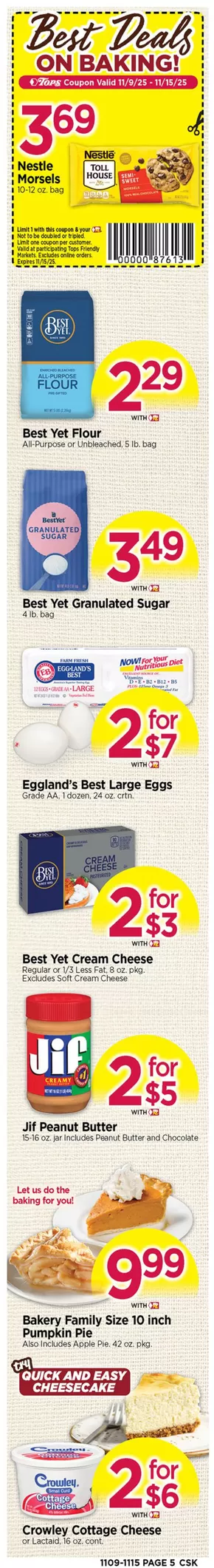 Tops catalogue in Corinth NY | Our best deals for you | 2025-11-09T00:00:00.000Z - 2025-11-15T00:00:00.000Z