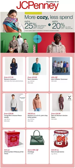 JC Penney catalogue in Pleasanton TX | Store Ads | 2025-11-10T00:00:00.000Z - 2025-11-16T00:00:00.000Z