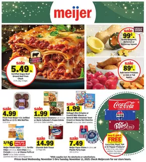 Meijer catalogue in Hesperia CA | Our best deals for you | 2025-11-05T00:00:00.000Z - 2025-11-11T00:00:00.000Z
