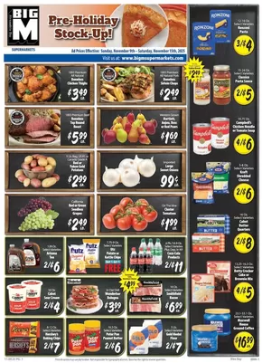 BigM Supermarkets catalogue in Elkins Park PA | Weekly Specials | 2025-11-09T00:00:00.000Z - 2025-11-15T00:00:00.000Z