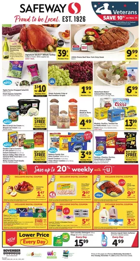 Safeway catalogue in Elkins Park PA | Weekly Ad - Safeway - NorCal | 2025-11-05T00:00:00.000Z - 2025-11-11T00:00:00.000Z