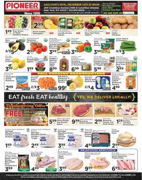 Pioneer Supermarkets catalogue in Owatonna MN | Pioneer Supermarkets weekly ad | 2025-11-10T00:00:00.000Z - 2025-11-16T00:00:00.000Z