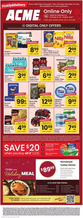 ACME catalogue in Ballston Lake NY | Acme Markets - SP | 2025-11-07T00:00:00.000Z - 2025-11-13T00:00:00.000Z