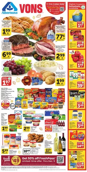 Albertsons catalogue in Michie TN | New offers to discover | 2025-11-12T00:00:00.000Z - 2025-11-18T00:00:00.000Z