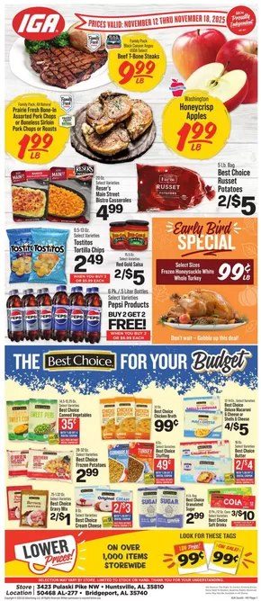 IGA catalogue in Michie TN | Save now with our deals | 2025-11-12T00:00:00.000Z - 2025-11-18T00:00:00.000Z