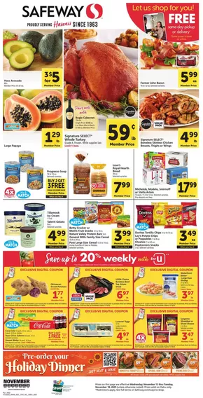 Safeway catalogue in Michie TN | Offers for bargain hunters | 2025-11-12T00:00:00.000Z - 2025-11-18T00:00:00.000Z