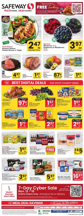 Safeway catalogue in Michie TN | Exclusive deals and bargains | 2025-11-12T00:00:00.000Z - 2025-11-18T00:00:00.000Z