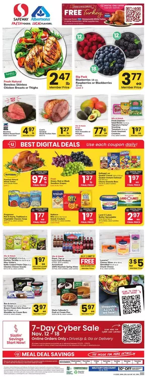 Safeway catalogue in Michie TN | Our best deals for you | 2025-11-12T00:00:00.000Z - 2025-11-18T00:00:00.000Z