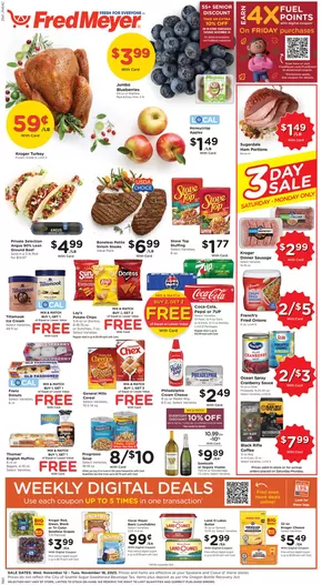 Fred Meyer catalogue in Tilton NH | Current bargains and offers | 2025-11-12T00:00:00.000Z - 2025-11-18T00:00:00.000Z