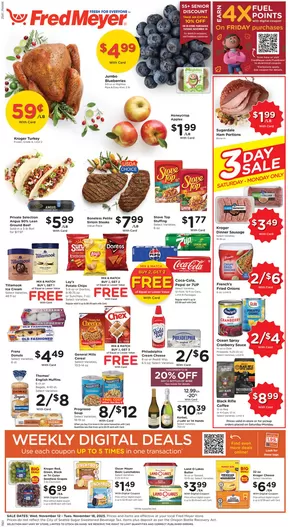 Fred Meyer catalogue in Effingham IL | Our best deals for you | 2025-11-12T00:00:00.000Z - 2025-11-18T00:00:00.000Z