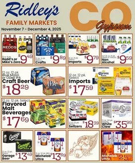 Ridley's Family Markets catalogue | Top offers for smart savers | 2025-11-10T00:00:00.000Z - 2025-12-04T00:00:00.000Z
