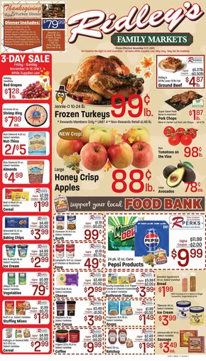 Ridley's Family Markets catalogue | Attractive special offers for everyone | 2025-11-11T00:00:00.000Z - 2025-11-17T00:00:00.000Z