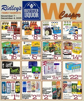Ridley's Family Markets catalogue | Discounts and promotions | 2025-11-10T00:00:00.000Z - 2025-12-04T00:00:00.000Z