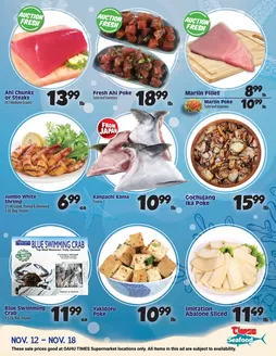 Times Supermarkets catalogue | Seafood Specials | 2025-11-12T00:00:00.000Z - 2025-11-18T00:00:00.000Z