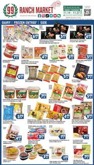 99 Ranch catalogue | 99 ranch Dairy | Frozen Entree&rsquo; | Side | 2025-11-14T00:00:00.000Z - 2025-11-27T00:00:00.000Z