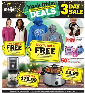 Meijer catalogue in Woodsfield OH | Our best deals for you | 2025-11-27T00:00:00.000Z - 2025-11-29T00:00:00.000Z