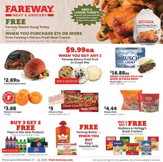 Fareway catalogue in Lolo MT | Current bargains and offers | 2025-11-17T00:00:00.000Z - 2025-11-22T00:00:00.000Z