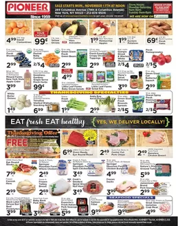 Pioneer Supermarkets catalogue in New York | Pioneer Supermarkets weekly ad | 2025-11-17T00:00:00.000Z - 2025-11-23T00:00:00.000Z