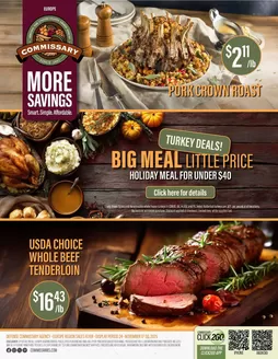 Commissary catalogue | Attractive special offers for everyone | 2025-11-17T00:00:00.000Z - 2025-11-30T00:00:00.000Z