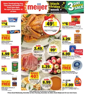 Meijer catalogue in Calico Rock AR | Top deals and discounts | 2025-11-19T00:00:00.000Z - 2025-11-25T00:00:00.000Z