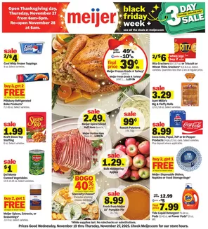 Meijer catalogue in Houston TX | Exclusive bargains | 2025-11-19T00:00:00.000Z - 2025-11-25T00:00:00.000Z