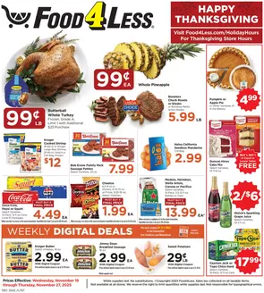 Food 4 Less catalogue in Kodak TN | Discover attractive offers | 2025-11-19T00:00:00.000Z - 2025-11-27T00:00:00.000Z